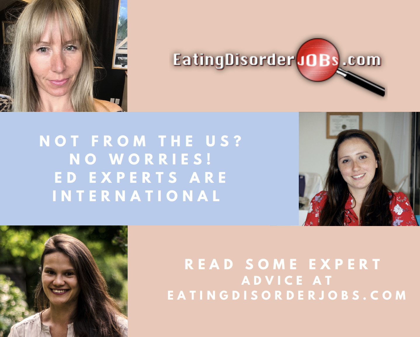 International Eating Disorder Expert Highlight Eating Disorder Jobs